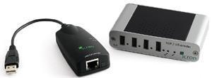 00-00234 Icron USB 2.0 Ranger 2104 Extender with four port Hub