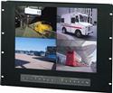 10u 20 quad screen display rackmount lcd monitor