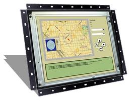 12.1'' Industrial LCD Display with VGA Video and Open Frame Panel