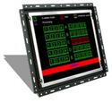 17 industrial lcd display with vga video and open frame panel