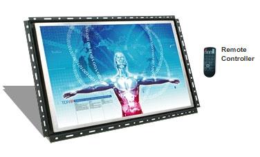 32'' WideScreen Industrial LCD Display with VGA/HDMI/S-VIDEO/BNC and Open Frame Panel