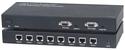 8 port vga splitter extender with audio over cat56 utp cable