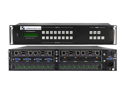 8x4 DVI Video Matrix Switch with RS232, IR and TCP/IP Control 