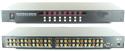 8x8 composite matrix switch 8 inputs and 8 outputs with audio rs232 and infra red remote 1u rackmount