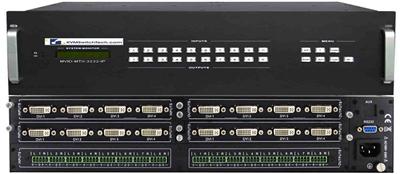 8x8 DVI Video Matrix Switch with RS232, IR and TCP/IP Control 