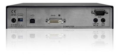 ALIF1002T-US AdderLink INFINITY extender transmitter single DVI, USB, audio extension over gigabit with SFP support