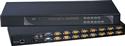 cv-s801 cyberview austin hughes 8 port combo usb kvm switch