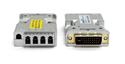 dvi extender over four multimode fiber optic cable up to 3280ft