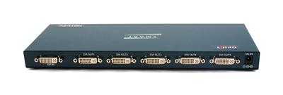 DVI Splitter 5 Port supports DVI-I Single Link Video