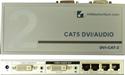 dvs-102c 2 port dvi extender splitter over cat5e6 cable up to 300ft