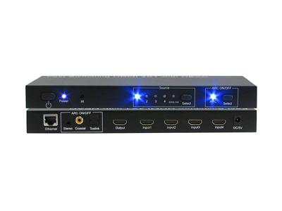 HDMI Switch Hi Speed with Ethernet and Audio 3D 4 Port