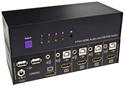 hkm-04s smartavi 4 port hdmi kvm switch with audio