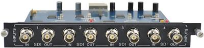 Multi Video Format Matrix Switch 4 Output 3G-SDI Module 