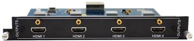 Multi Video Format Matrix Switch 4 Output HDMI Module 