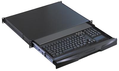 Rackmount Keyboard Short Depth with Combo USB and PS2 Interface Touchpad