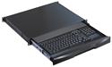 rackmount keyboard short depth with combo usb and ps2 interface touchpad