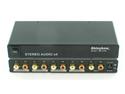 shinybow sb-3705 1x4 stereo audio aral distribution amplifier