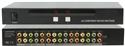 shinybow sb-5470m 4x2 component videoaudio matrix switcher + ir metal wrack mount