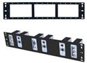 shinybow sb-6066 rack mount bracket panel for cat56 extenders