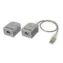 usb extender over cat5e6 cable single port upto 150ft