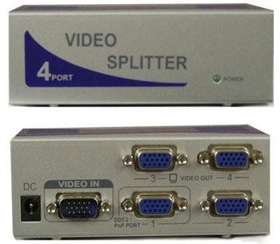 VGA Splitter 350MHz, 4 Port